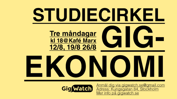 studiecirkel gigwatch